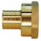 Apollo 1 in. Brass PEX Barb x 1 in. Female Pipe Thread Adapter APXFA11 - alternate 6